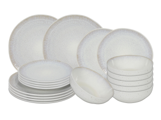 MPLCo WHITE JEANS CREAM večera servis 18 ks.